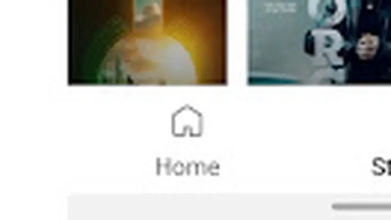 Look Series streaming screen with charts and poster grid